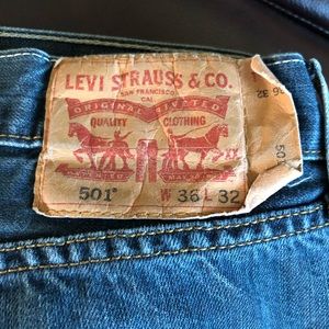 Men’s Levi Jeans